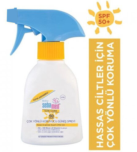 Sebamed Bebekler için Çok Yönlü Koruyucu Güneş Spreyi SPF 50 200 ml