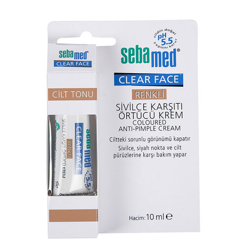 Sebamed Clear Face Renkli Düzensiz Ciltlere Krem 10 ml