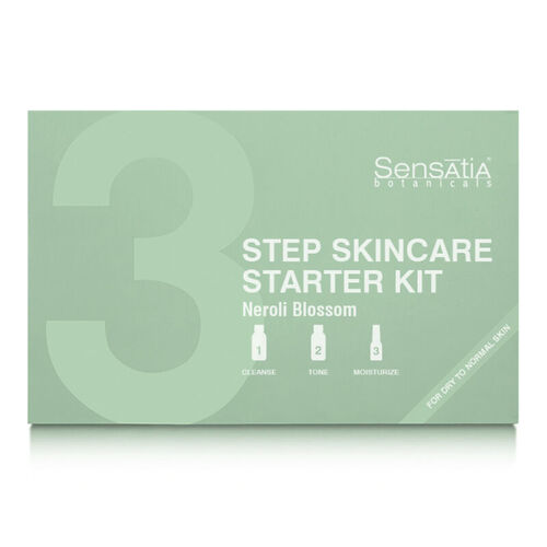 Sensatia Botanicals 3 Adımda Cilt Bakımı Başlangıç Seti - Neroli Blossom