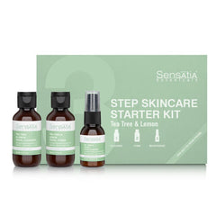 Sensatia Botanicals 3 Adımlı Cilt Bakım Seti -Tea Tree and Lemon