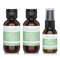 Sensatia Botanicals 3 Adımlı Cilt Bakım Seti -Tea Tree and Lemon