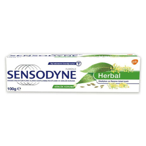 Sensodyne Herbal Okaliptus ve Rezene Özlü Diş Macunu 100 ml