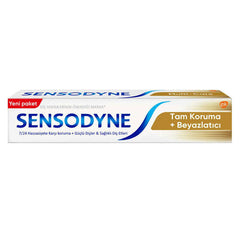 Sensodyne Tam Koruma ve Beyazlatıcı Diş Macunu 75 ml