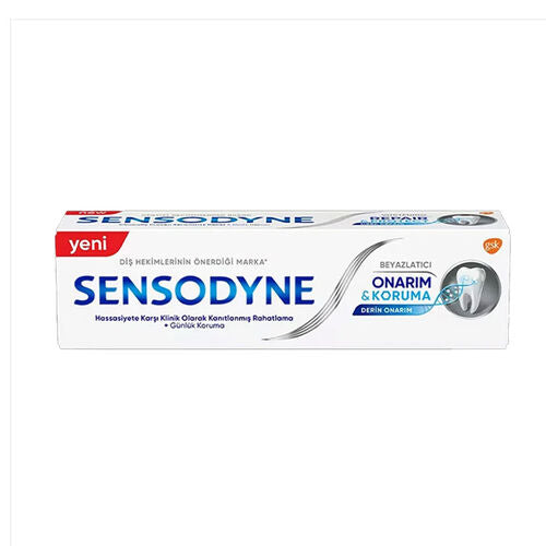 Sensodyne Beyazlatıcı Onarım Koruma Diş Macunu 75 ml