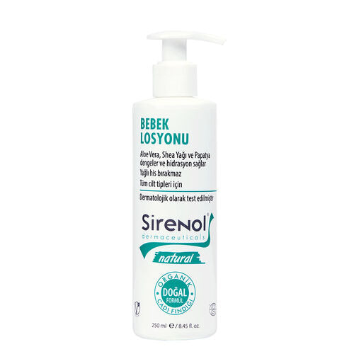 Sirenol Natural Cadı Fındığı Bebek Losyonu 250 ml