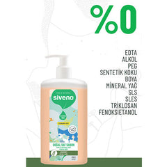 Siveno Defne Yağlı Doğal Sıvı Sabun 1L