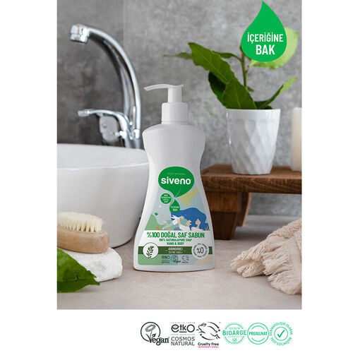 Siveno Defne Yağlı Doğal Sıvı Sabun 300 ml