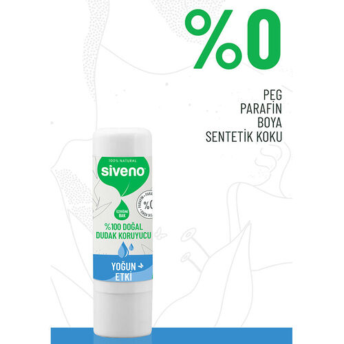 Siveno Doğal Dudak Koruyucu Yoğun Etki 6 gr