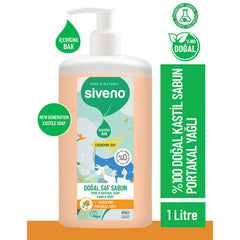 Siveno Portakal Yağlı Doğal Sıvı Sabun 1L