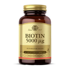 Solgar Biotin 5000 mcg 50 Kapsül