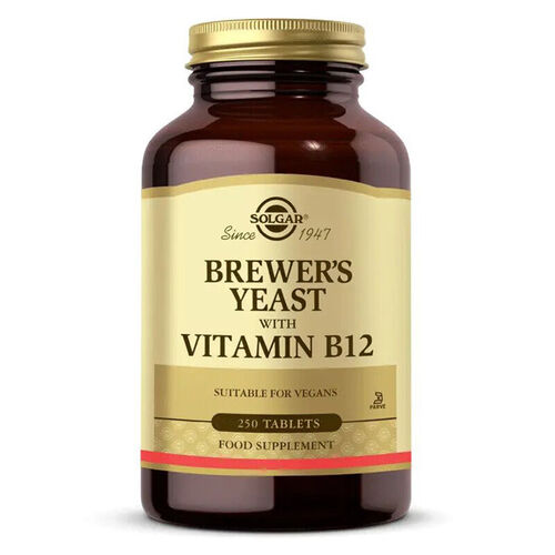 Solgar Brewers Yeast with Vitamin B 12 250 Tablet