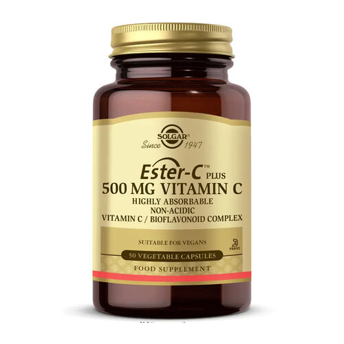 Solgar Ester-C Plus 500 mg 50 Kapsül