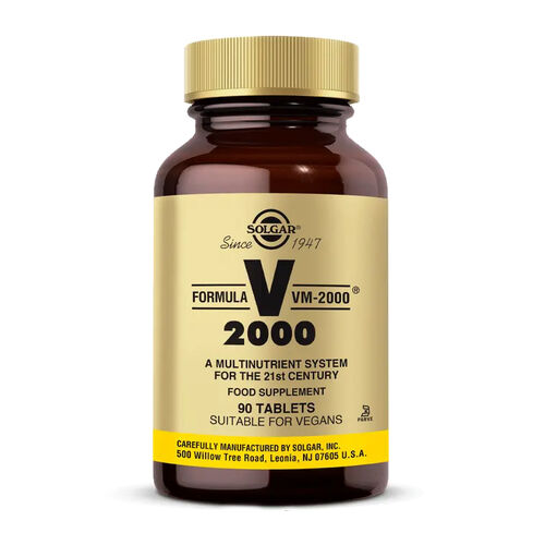 Solgar Formula VM-2000 Multivitamin ve Mineral 90 Tablet