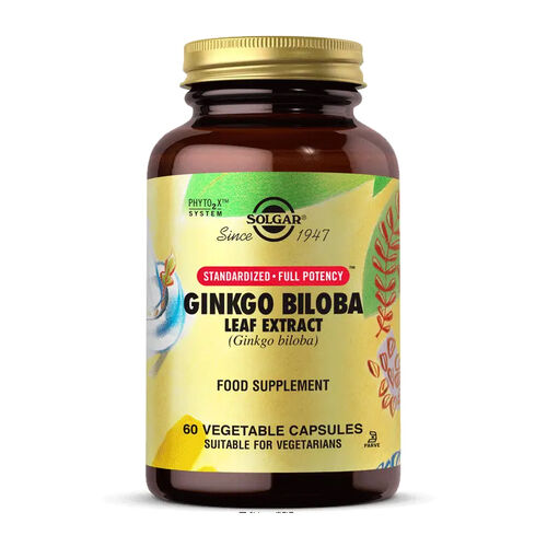 Solgar Ginkgo Biloba Leaf Extract 60 Kapsül