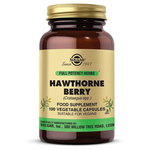 Solgar Hawthorne Berry 100 Kapsül