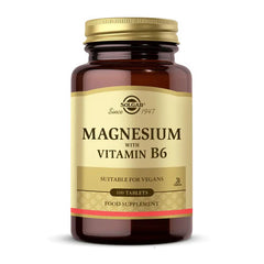 Solgar Magnesium with Vitamin B6 100 Tablet