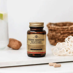 Solgar Reishi Shiitake Maitake Mushroom Extract 50 Bitkisel Kapsül