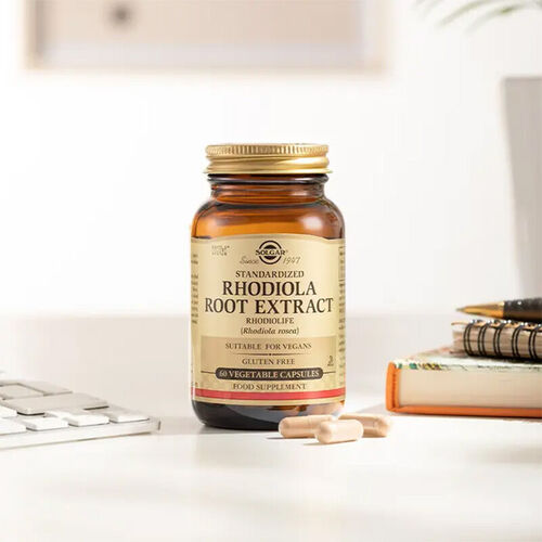 Solgar Rhodiola Root Extract 60 Bitkisel Kapsül