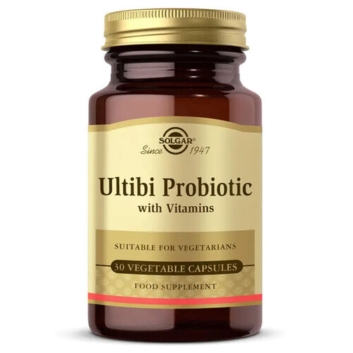 Solgar Ultibi Probiotic with Vitamins 30 Kapsül