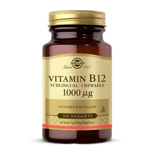 Solgar Vitamin B12 1000mcg 100 Kapsül