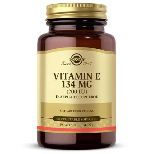 Solgar Vitamin E 200 IU 50 Yumuşak Kapsül