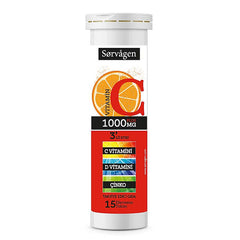 Sorvagen Vitamin C Plus 1000 mg ( C Vitamini + D Vitamini + Çinko)