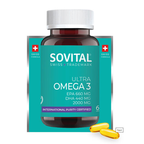 Sovital Ultra Omega 3 60 Kapsül