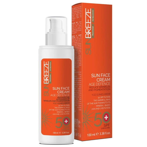 Subreeze Spf50+ Yüz Güneş Kremi 100 ml