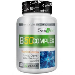 Suda Vitamin B-50 Complex 60 Bitkisel Kapsül