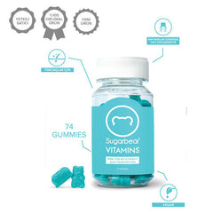 Sugarbear Vitamins Saç Vitamini 74 Gummies