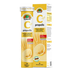 Sunlife C Propolis Takviye Edici Gıda 20 Efervesan Tablet
