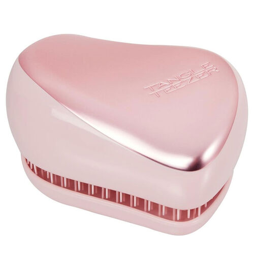 Tangle Teezer Compact Styler Pink Matte Chrome Saç Fırçası