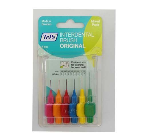 TePe Interdental Brush Original Arayüz Fırçaları 6 Farklı Boyut