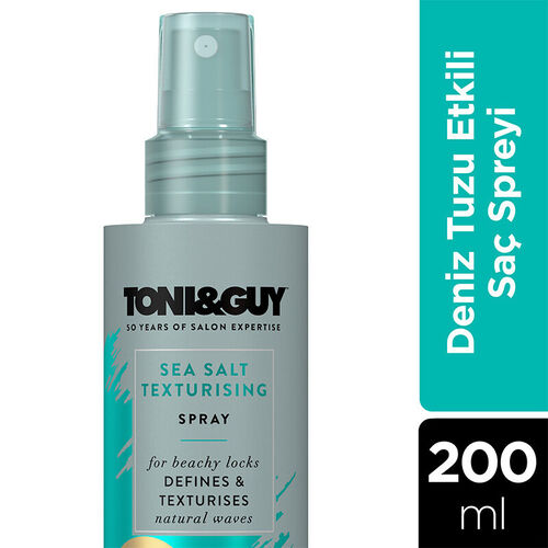 Toni Guy Deniz Tuzu Etkili Saç Spreyi 200 ml