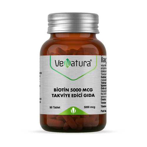 VeNatura Biotin 5000 mcg 90 Tablet