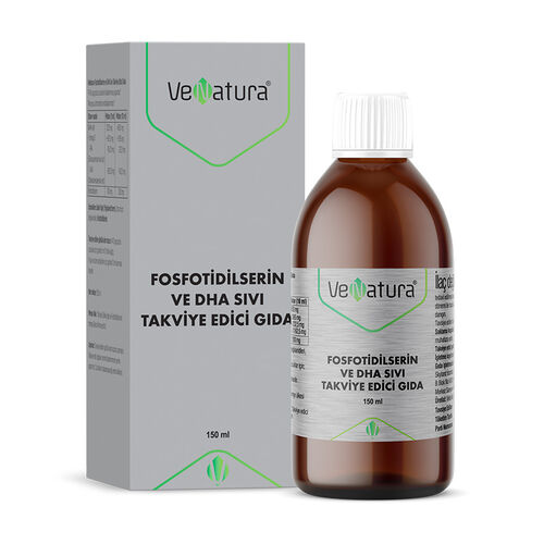 VeNatura Fosfotidilserin ve DHA Sıvı Takviye Edici Gıda 150 ml