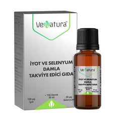 VeNatura İyot ve Selenyum Damla Takviye Edici Gıda 30 ml