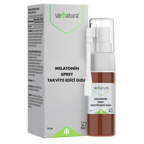 VeNatura Melatonin Sprey Takviye Edici Gıda 15 ml