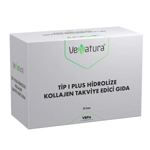 VeNatura Tip 1 Hidrolize Balık Kollajeni Takviye Edici Gıda 30 Saşe