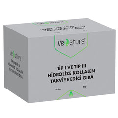 VeNatura Tip I ve Tip III Hidrolize Kollajen 30 Saşe