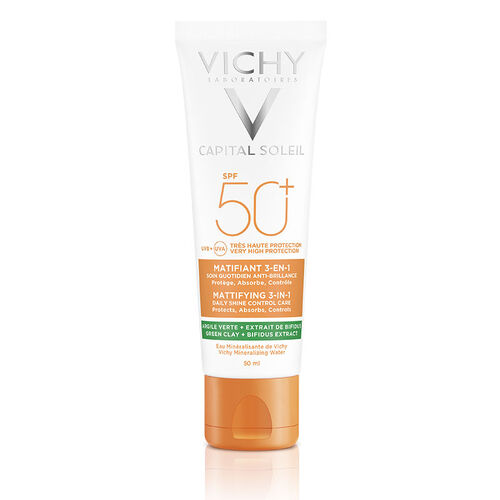 Vichy Capital Soleil SPF 50+ Matlaştırıcı Yüz Güneş Kremi 50 ml