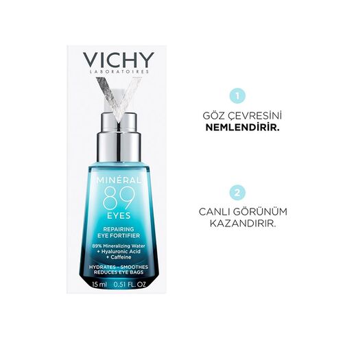 Vichy Mineral 89 Göz Çevresi Bakımı 15 ml