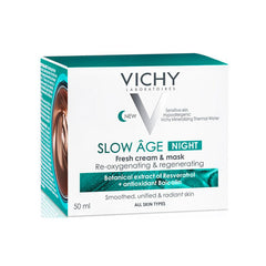 Vichy Slow Age Night Yaşlanma Karşıtı Gece Bakım Kremi ve Maske 50 ml