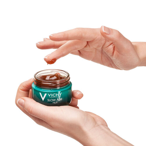 Vichy Slow Age Night Yaşlanma Karşıtı Gece Bakım Kremi ve Maske 50 ml