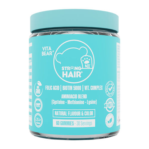 Vita Bear Strong Hair Gummy Vitamin 60 Adet