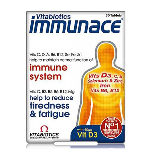 Vitabiotics İmmunace İmmune System 30 Tablets