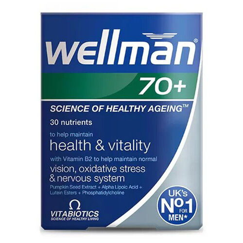 Vitabiotics Wellman 70+ Takviye Edici Gıda 30 Tablet