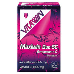 Vitawin Maxiwin Duo Sambucus + C Vitamini Efervesan 20 Saşe