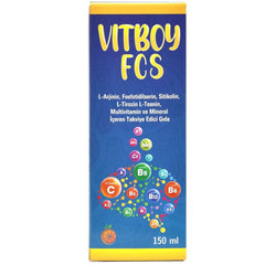 Vitboy Fcs Multivitamin ve Mineral İçeren Takviye Edici Gıda 150 ml