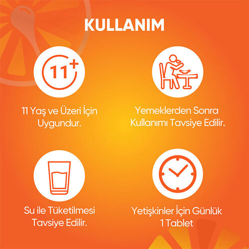 Voop C Vitamini İçeren Takviye Edici Gıda 30 Tablet